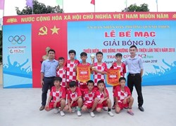 HQ PAINT, NHÀ TÀI TRỢ GIẢI BÓNG ĐÁ THIẾU NIÊN - NHI ĐỒNG QUỲNH THIỆN LẦN THỨ V / 2018