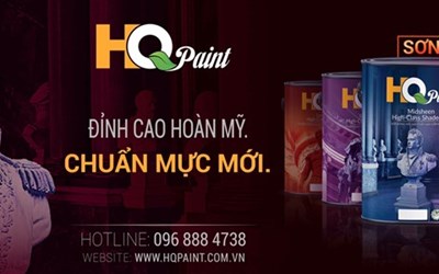 HQ PAINT - CHUẨN MỰC MỚI, ĐỈNH CAO HOÀN MỸ
